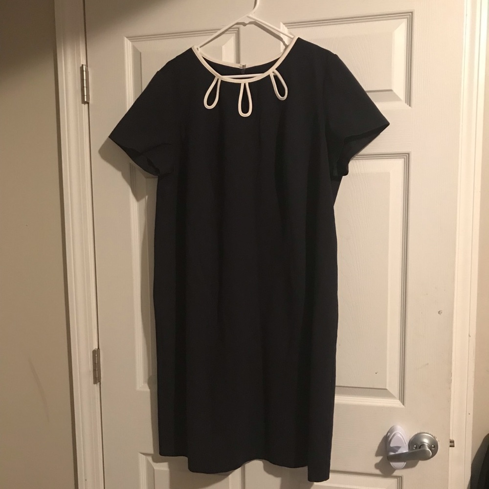 Talbots Woman Navy Blue Dress